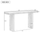 U_STYLE Uniquely Designed Oak Veneer Console Table