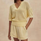 Varley - Callie Knit V-neck Top
