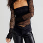 Free People - My Party Long Sleeve Squareneck Top