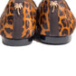 House Of Zalo - Cheetah Calf Hair Slipper