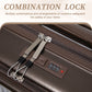 14' & 20' ABS Spinner Wheel Luggage Set with Cosmetic Case