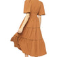 Entro - Tiered Maxi Dress
