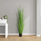 47" Tall, Artificial Plant, Grass Tree, Indoor, Faux, Fake, Floor, Greenery, Potted, Real Touch, Decorative - Green / Black