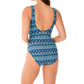 Miraclesuit - क्रिस क्रॉस एस्केप अंडरवायर वन पीस स्विमसूट
