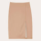 Theory - High Waist Side Slit Skirt