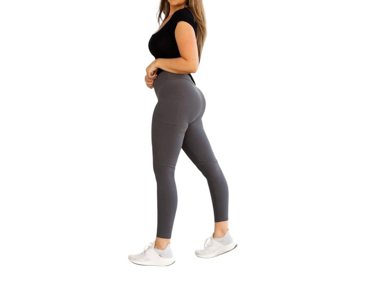 Julia Rose - Full-length Leggings With Pocket