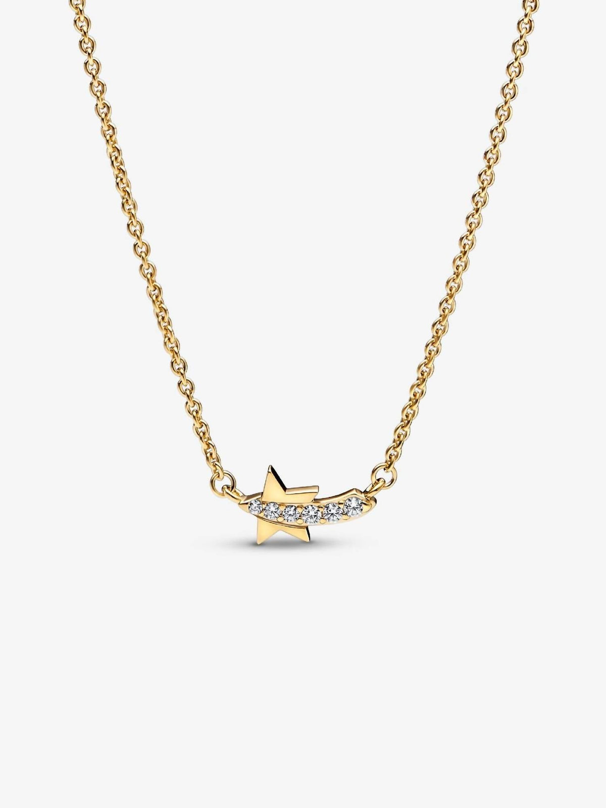 Pandora - Women's Shooting Star Pave Necklace