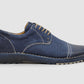 Kcr Group - Men's Derby Toe-Cap Leather Dress Shoes
