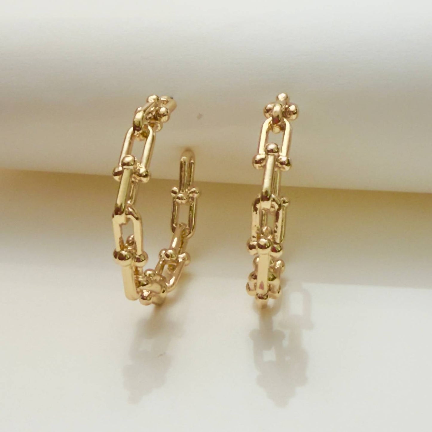 Jagged Halo Jewelry - Women's Grit Hoop Earrings