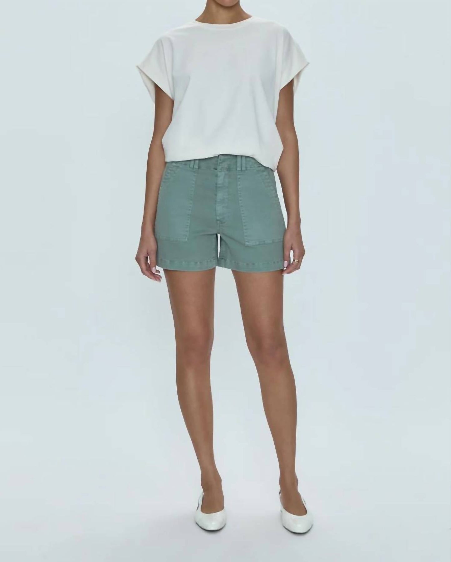 Pistola - Marissa High Rise Utility Shorts
