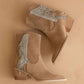 Oasis Society - Women's Rhinestone Fringe Cowboy Western Boot