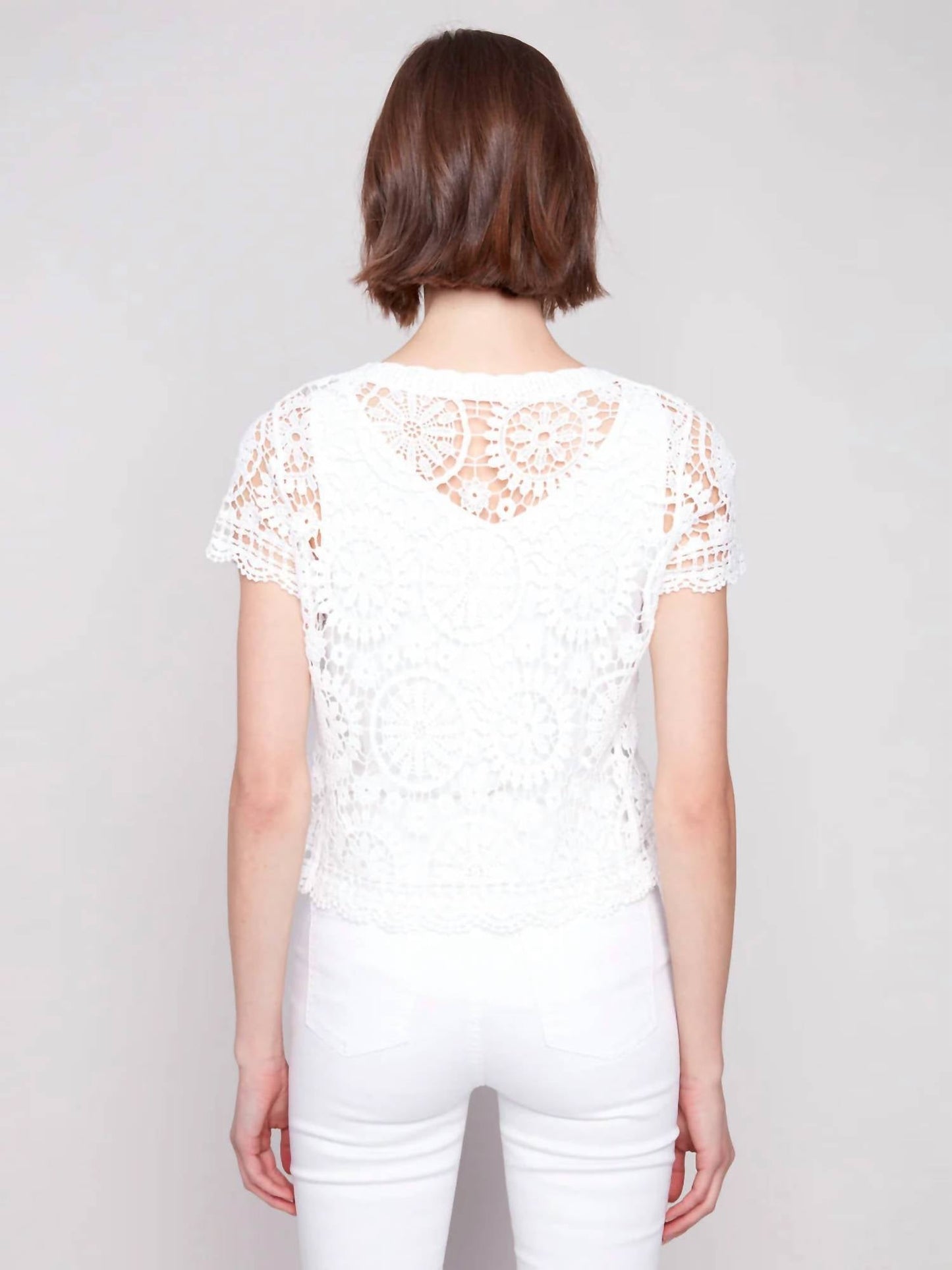 Charlie B - Crochet Bolero Cardigan