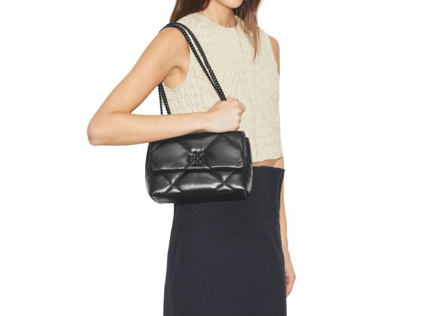Tory Burch - Kira Diamond Quilt Small Convertible Shoulder Bag