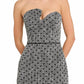 Amanda Uprichard - Puzzle Strapless Dress