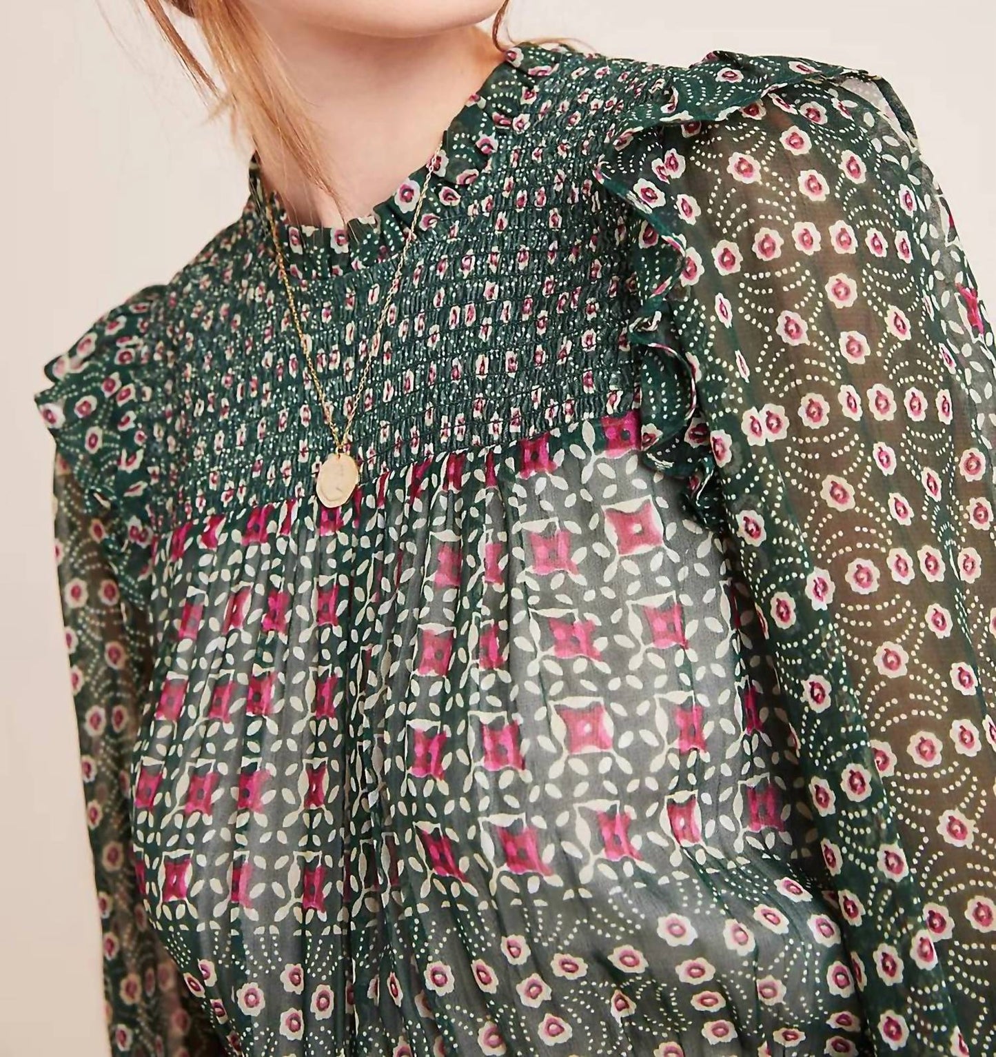 By Anthropologie - Rhiannon Floral Dress