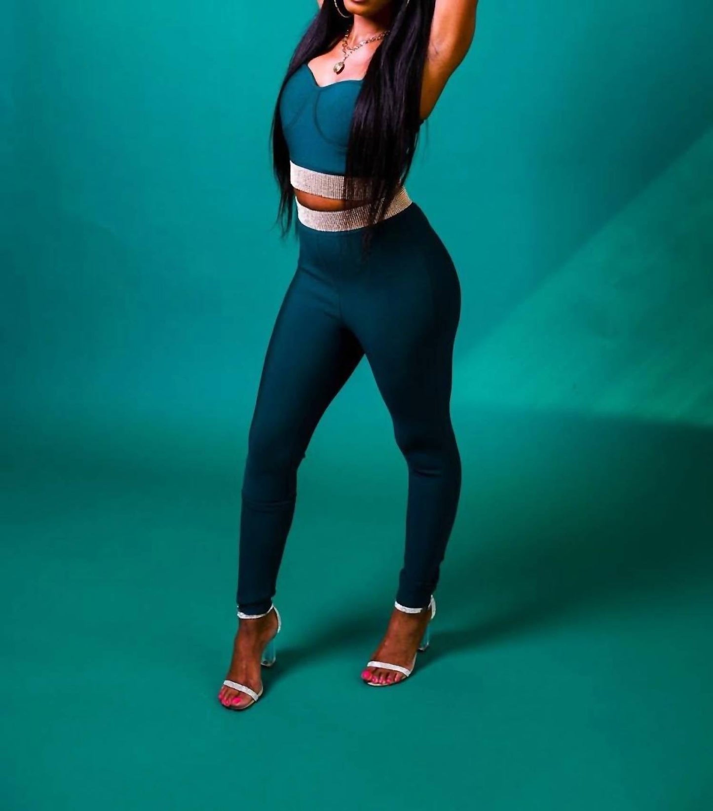 Porshia By Porshia Banks - करेंसी क्रॉप टॉप