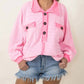 Bucketlist - Flap Pocket French Terry Sweater