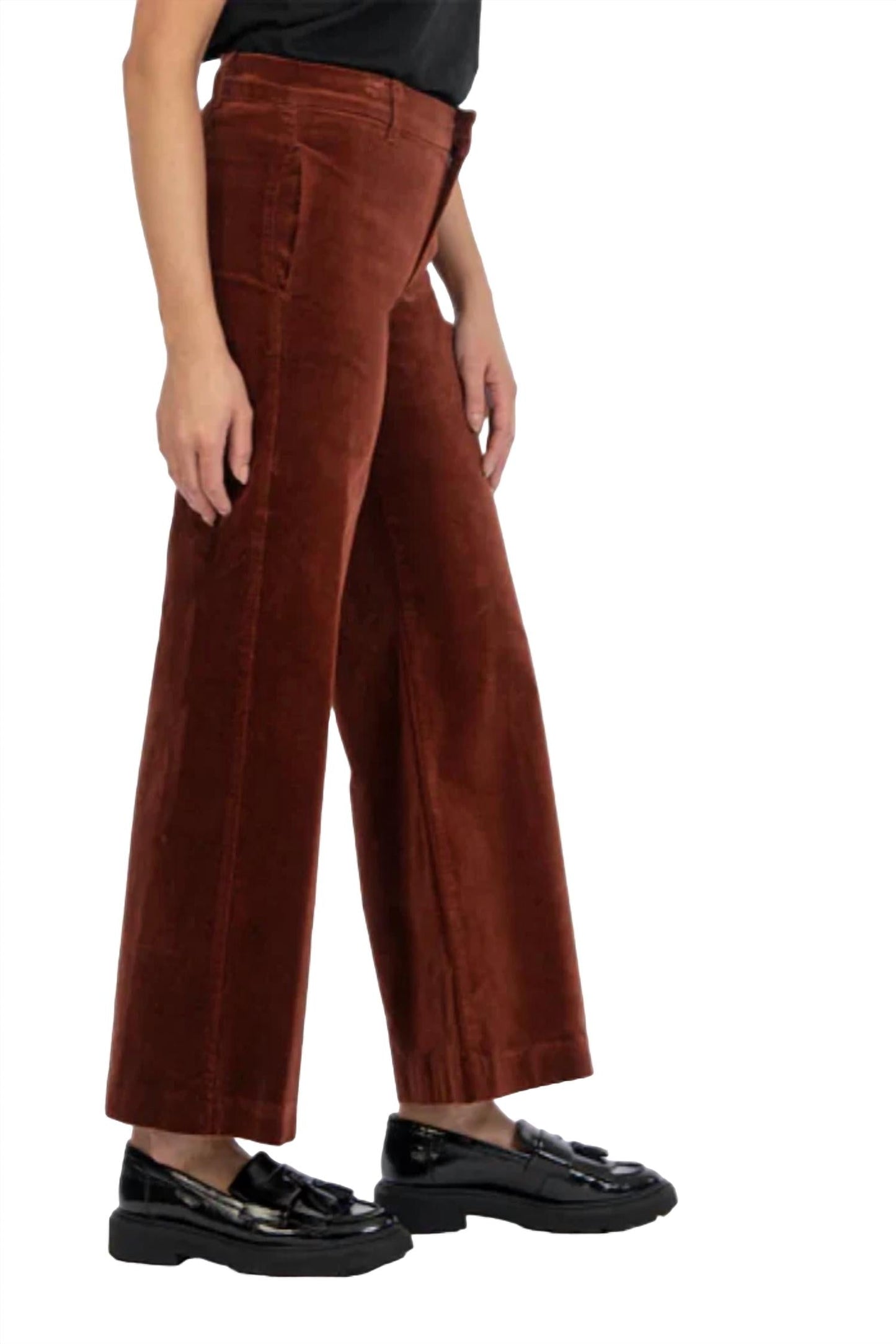 Kut From The Kloth - Meg High Rise Velveteen Trouser