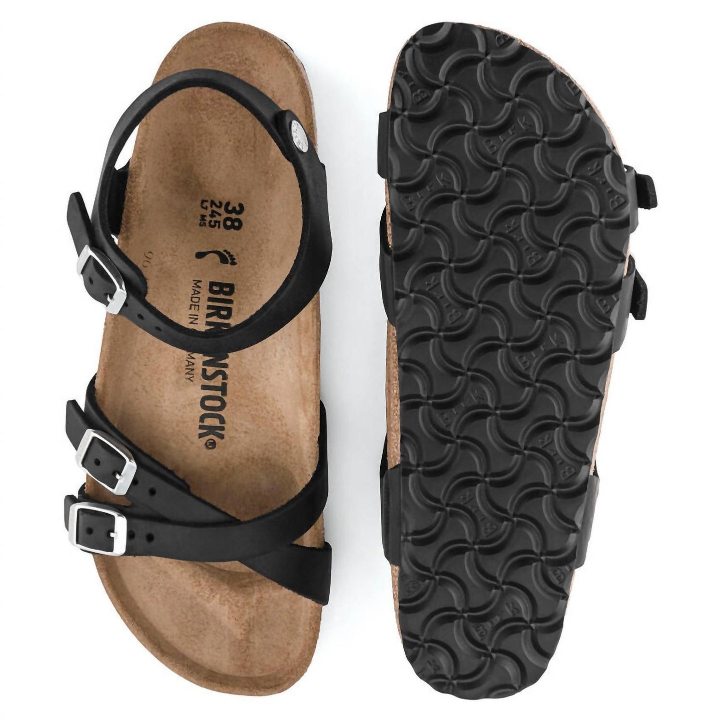 Birkenstock - Women's Kumba Oiled Leather Sandal - MEDIUM/WIDE
