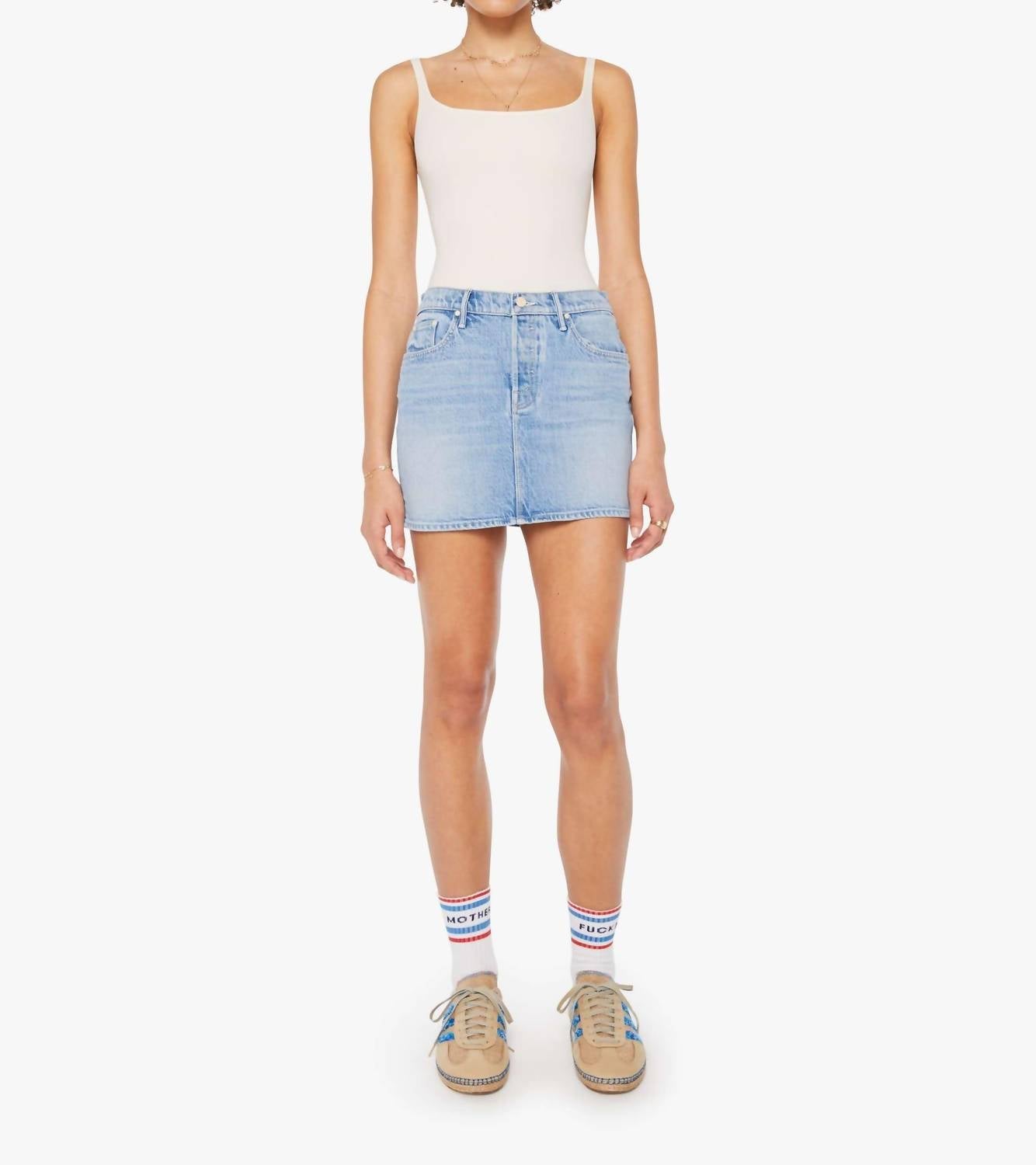 Mother - Vagabond Mini Skirt
