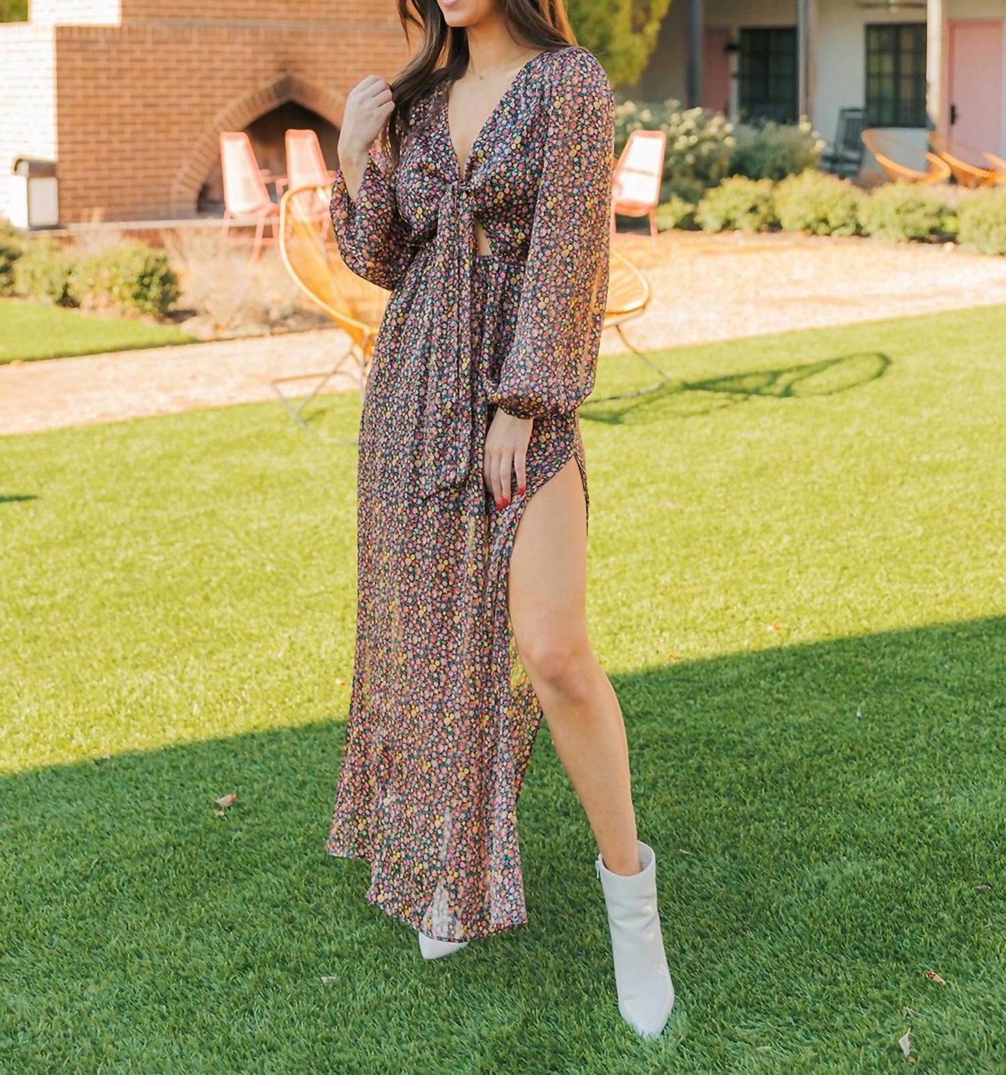 Buddylove - DESIRAE LONG SLEEVE MAXI DRESS