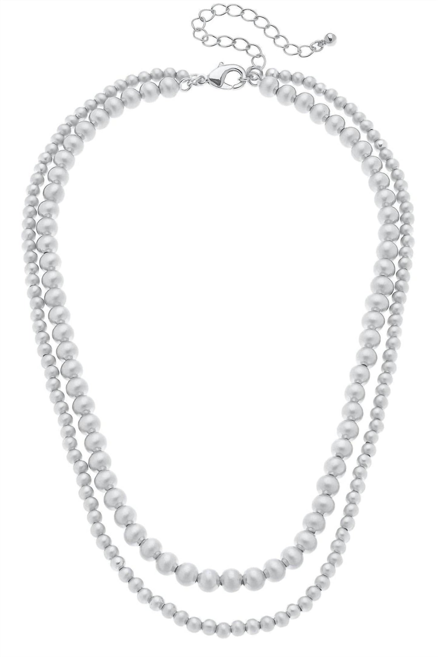 Canvas Style - Layered Ember Ball Necklace