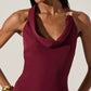 Astr - Alanna Halter Cowl Neck Dress