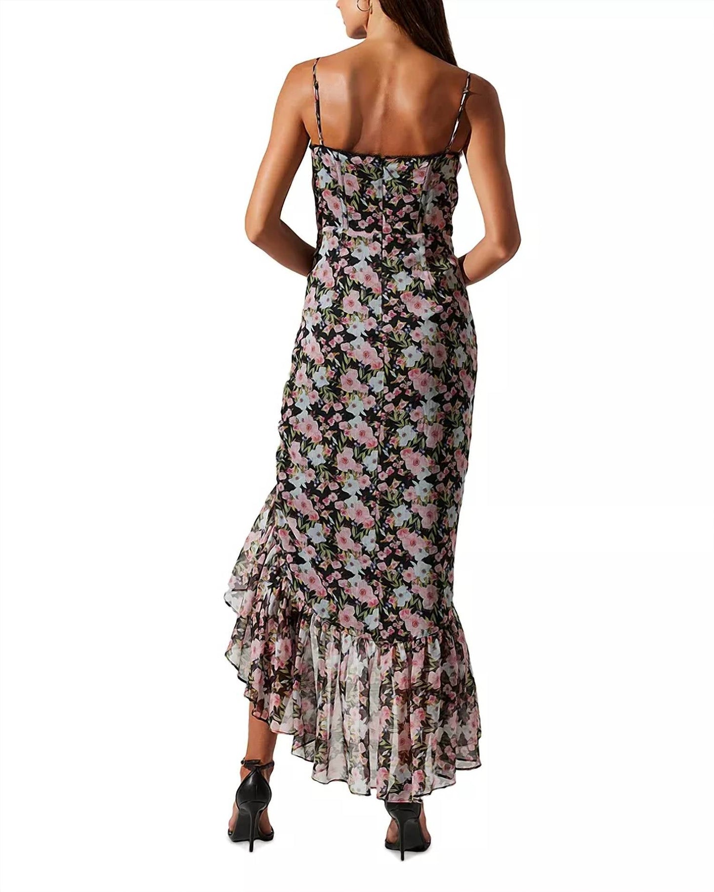 Astr - Brisbane Floral High Low Dress