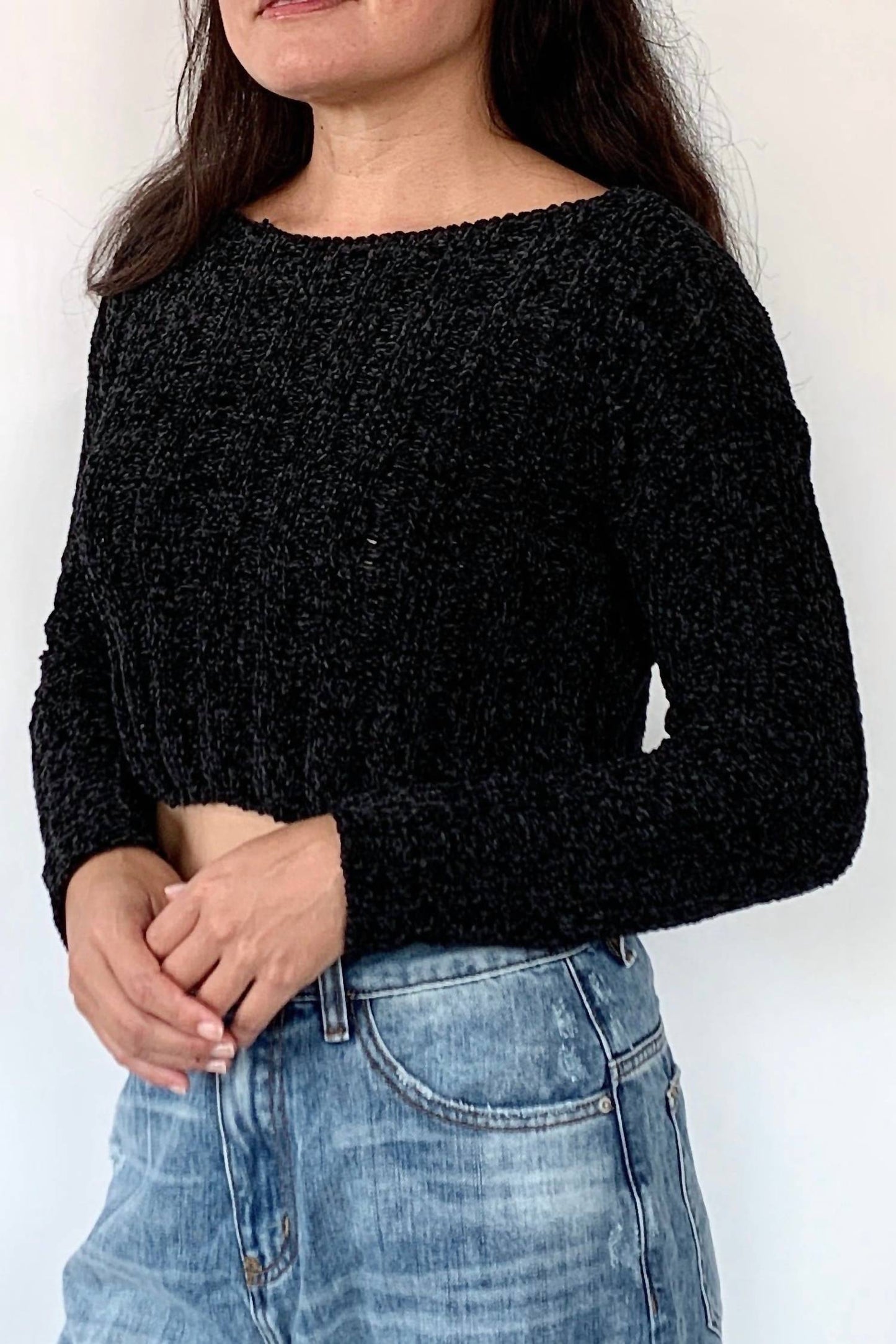124 Voltaire - Crop It Sweater