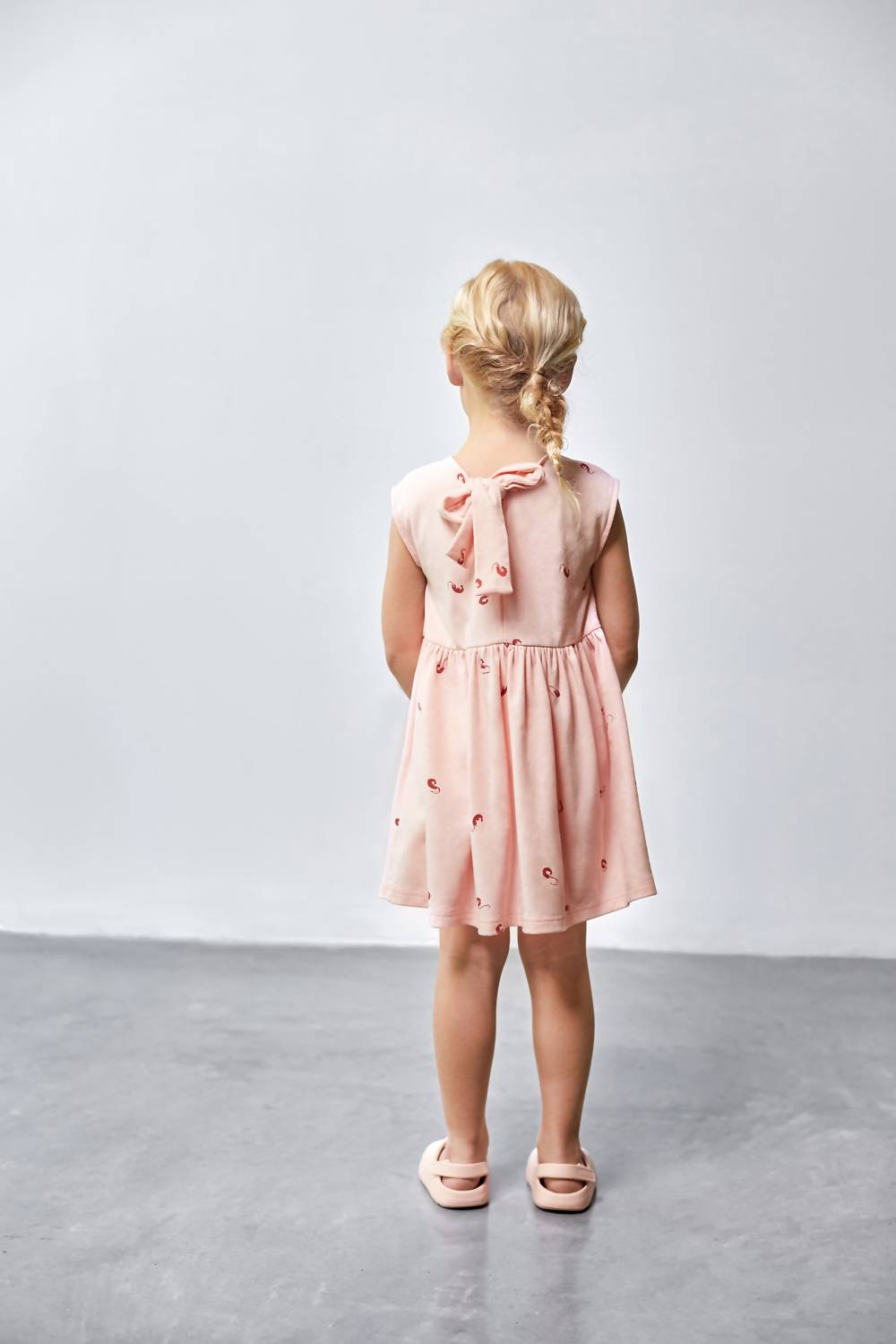 Omamimini - Fit & Flare Jersey Dress