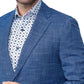 7 Downie St. - Dixon Blue Semi-Solid Blazer