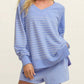 Z Supply - Weekender Stripe V-neck Sweater