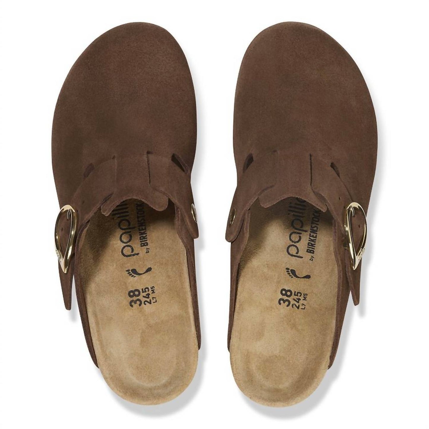 Birkenstock - Women's Fanny Ring-Buckle Suede Leather Clog - Medium/Narrow