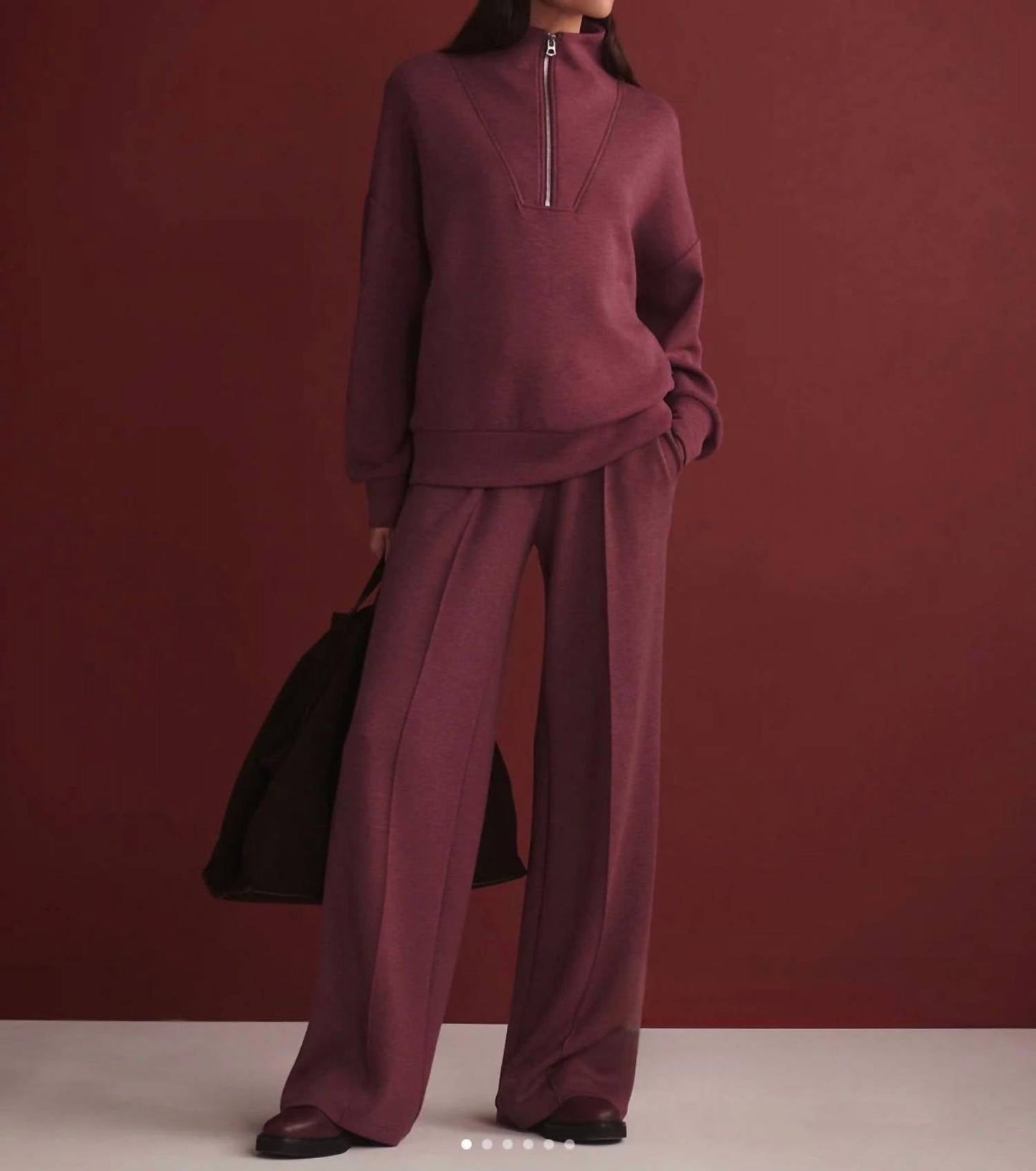 Varley - High-rise Waist Wide Leg Pant