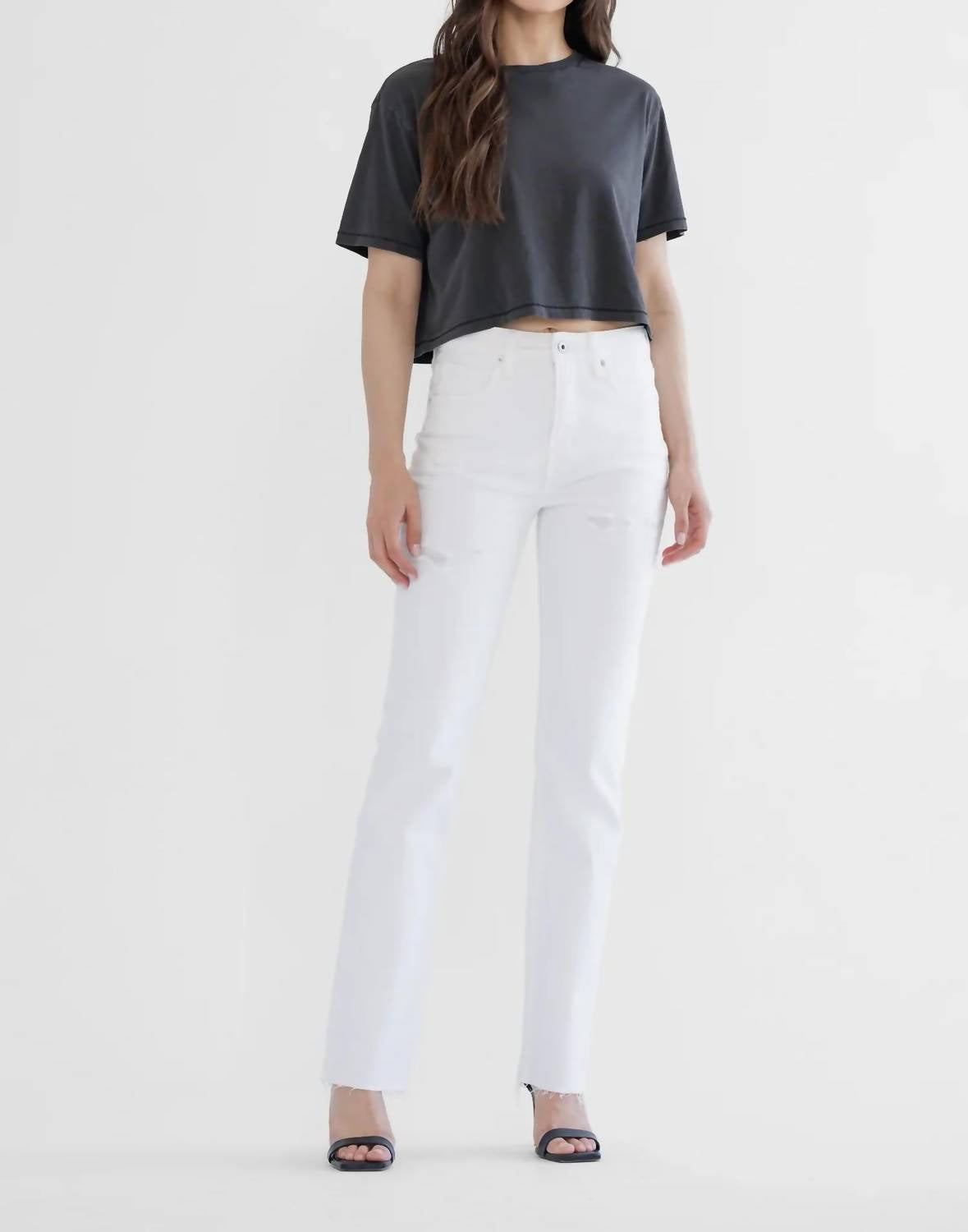 Mica Denim - Slim Straight Leg Jean