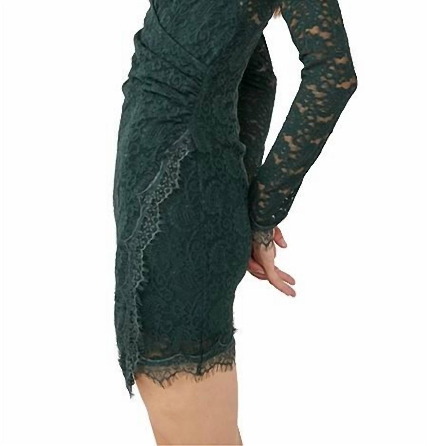 Free People - PEARL LACE मिनी ड्रेस