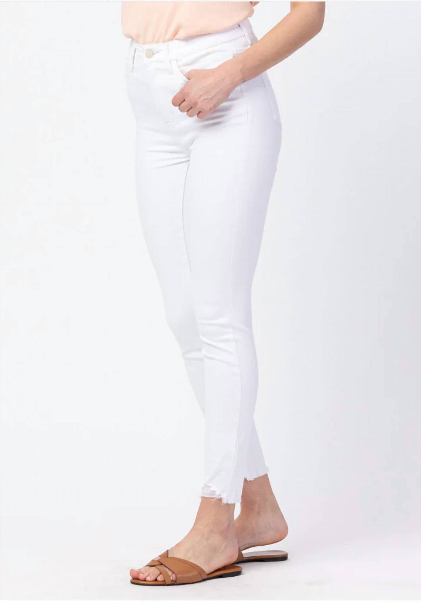 Judy Blue - Hi-waisted Non-destroy Skinny Jeans