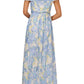 Adrianna Papell - Off The Shoulder Chiffon Gown