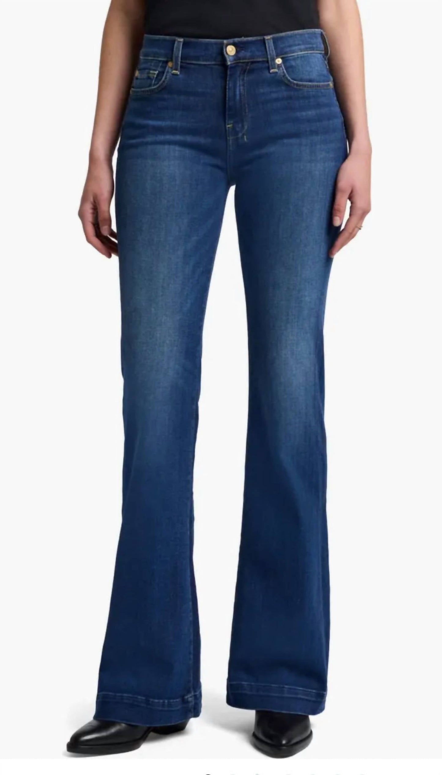 7 For All Mankind - Slim Illusion Dojo Flare Jeans