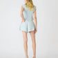 Steve Madden - Soph Raw Hem Denim Shorts