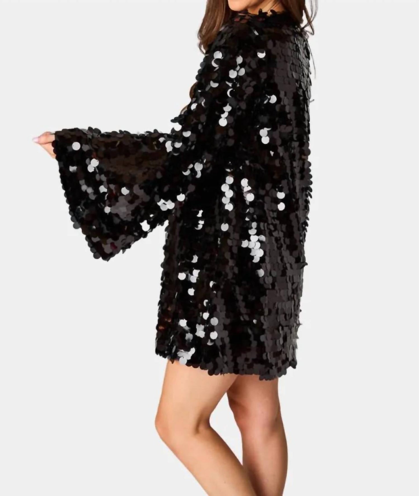 Buddylove - Bertie Sequin Wrap Dress