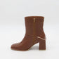 Stivali New York - Women's Amanda Leather Heeled Ankle Booties
