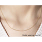 14k Yellow Gold Round Cable Link Chain 1.1mm
