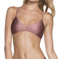 Maaji - Shimmering Reversible Porto Bralette Strappy Back Bikini Top
