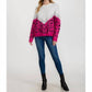 Adora - Color Block Leopard Sweater