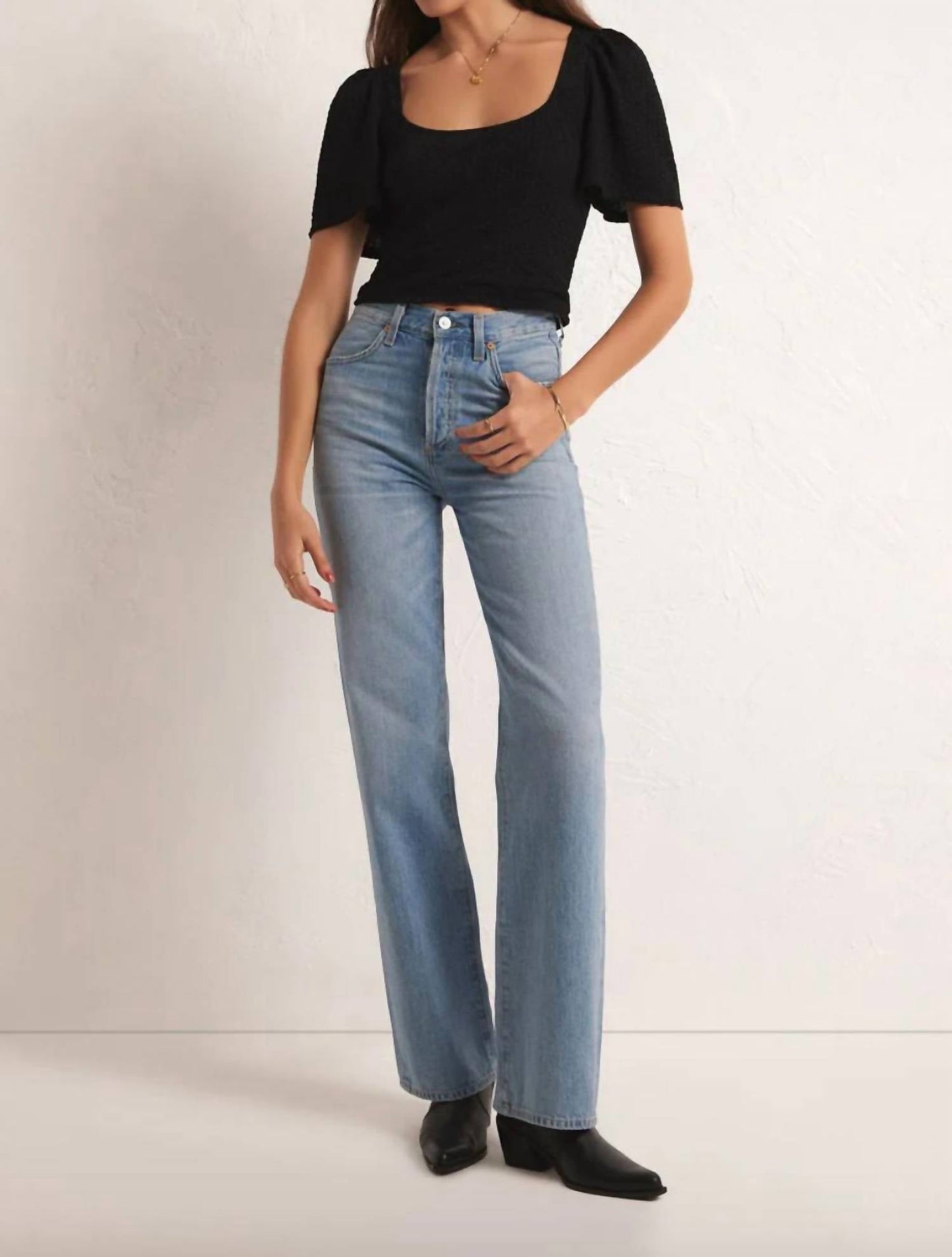 Z Supply - Maxine Short Sleeve Top