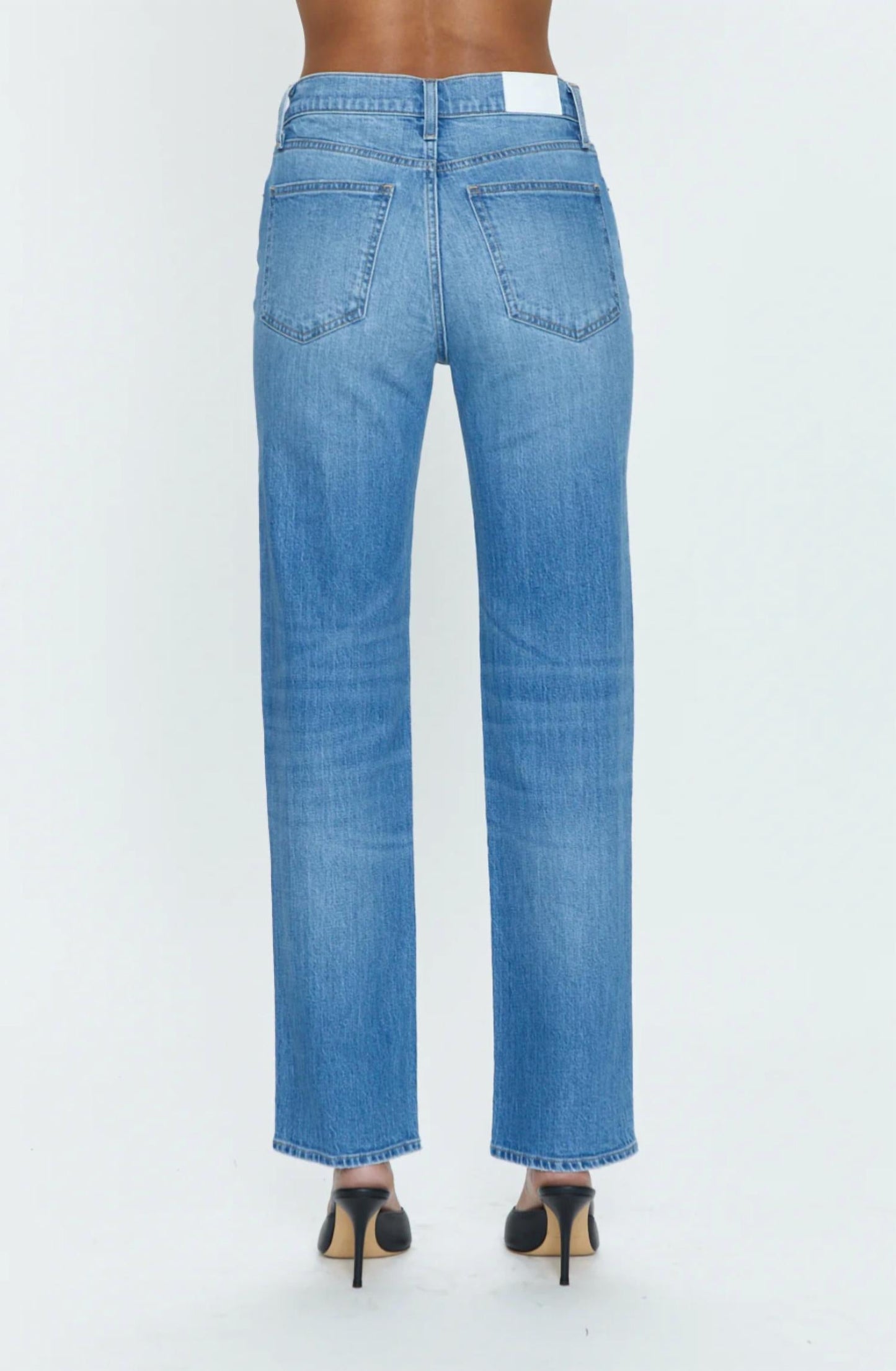 Pistola - Drew Mid Rise Classic Straight Leg Jeans