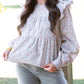 &Merci - Berries Floral Print Top