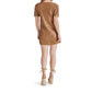 Steve Madden - Metallic Knit Mini Dress