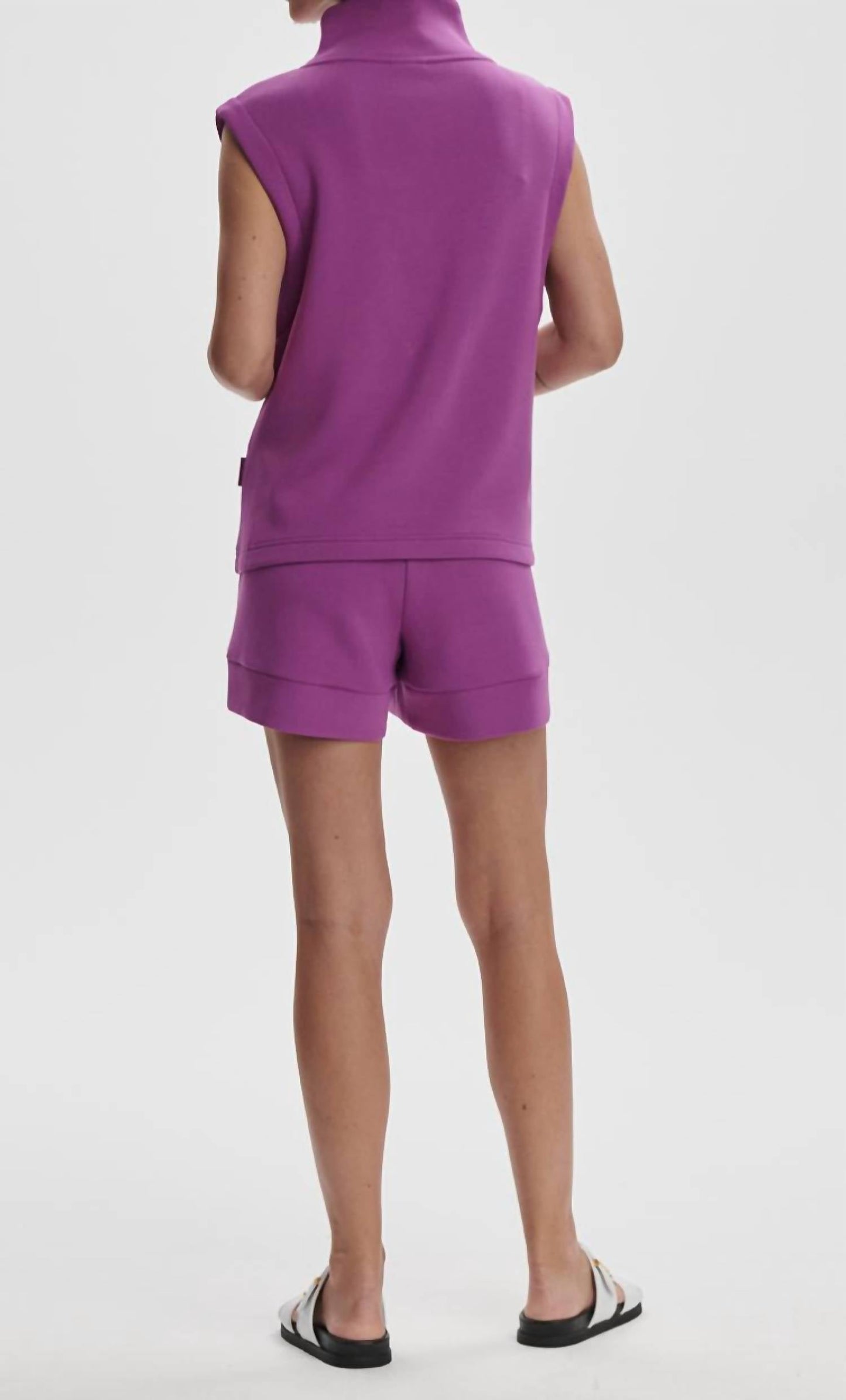 Varley - Magnolia Half Zip Tank Top